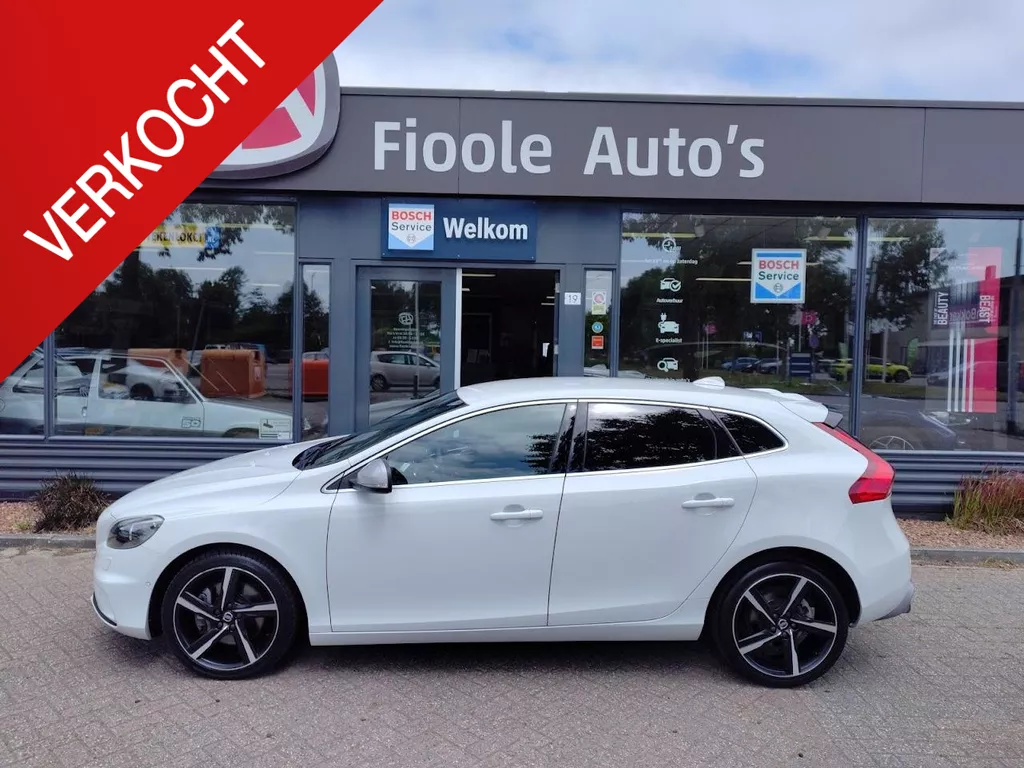 Volvo V40 1.5 T3 Nordic+ R-Design, leder/alcantara, stoelverw.